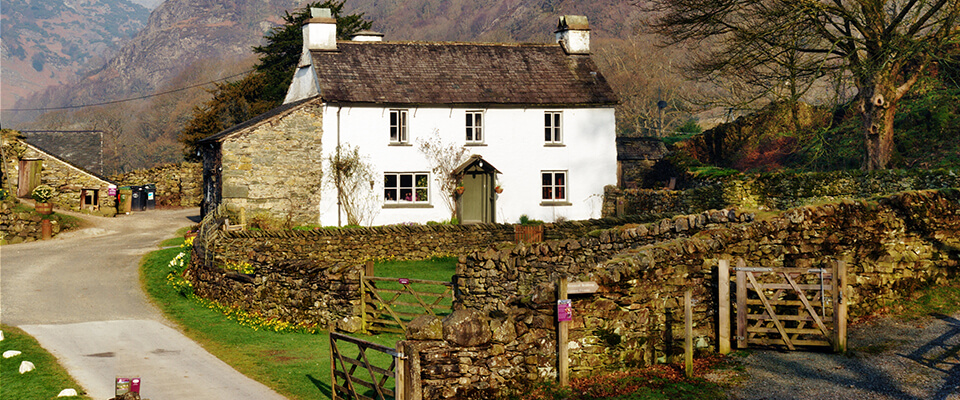Farm house in the country