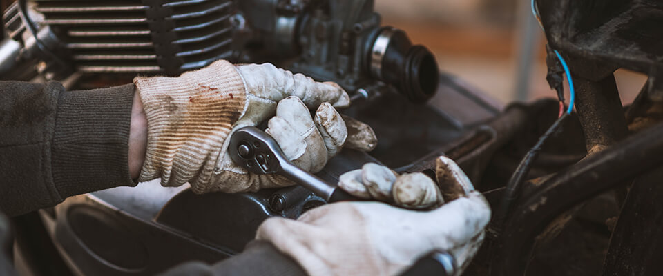 Maintaining motorcycle